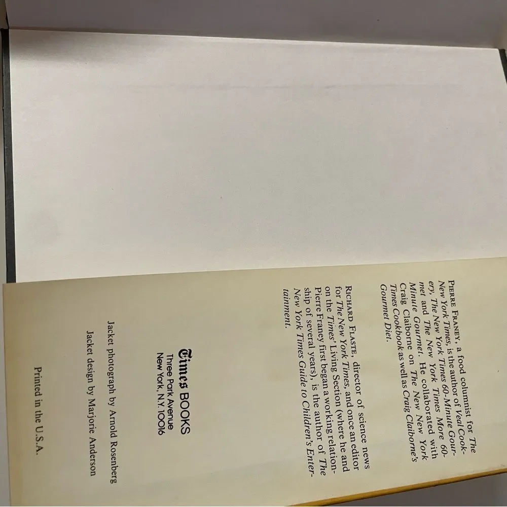 Vintage Pierre Franey’s Kitchen Hardcover Book